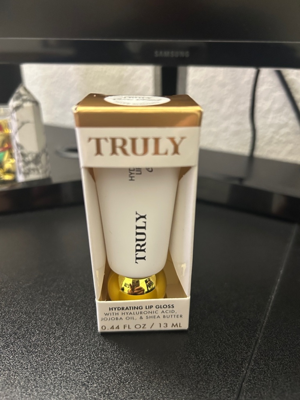 TRULY Hydrating Lip Gloss Coco Cloud Silver Shimmer